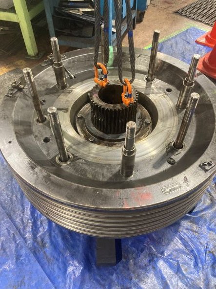 800tプレスクラッチハブ新規製作交換 | 