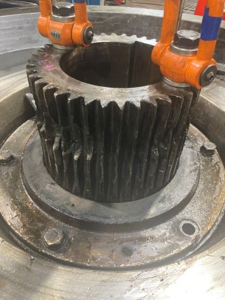 800tプレスクラッチハブ新規製作交換 | 