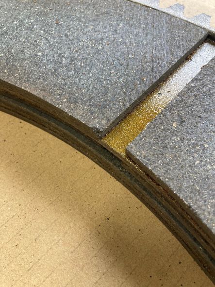 AMP70クラッチ・ブレーキフェーシング張替え | 